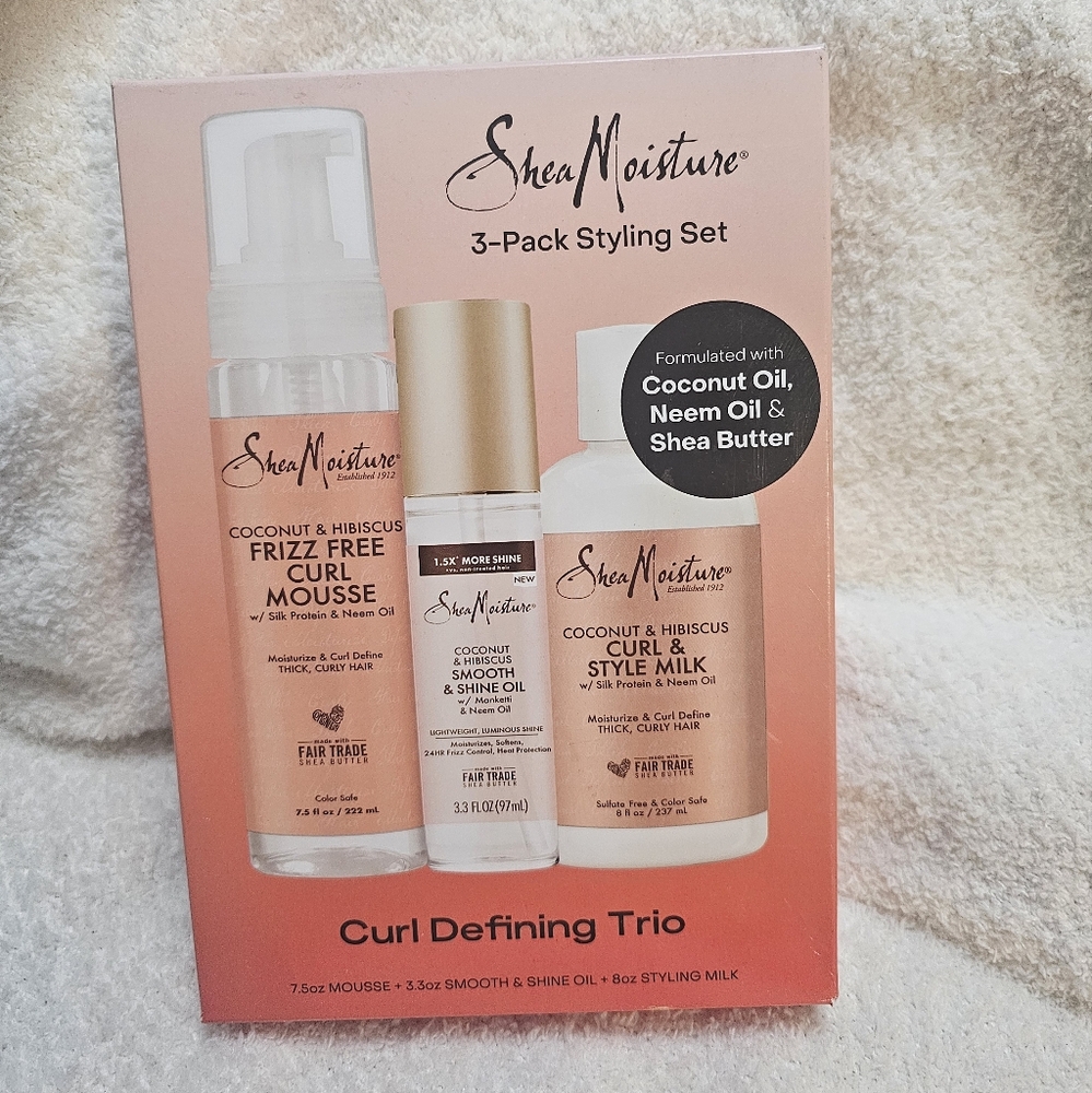 SheaMoisture Curl Defining Trio